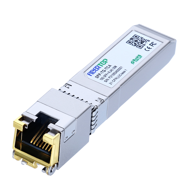 10GBase-T SFP+ 10G Copper RJ-45 30m Transceiver
